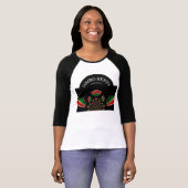 Hakuna Matata Jambo Kenya Sleeve Raglan T-Shirt (Voorkant volledig)