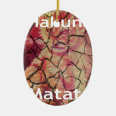Hakuna Matata.JPG Keramisch Ornament (Voorkant)
