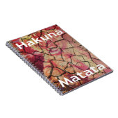 Hakuna Matata.JPG Notitieboek (Rechterzijde)