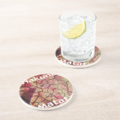 Hakuna Matata.JPG Zandsteen Onderzetter (Zijkant)