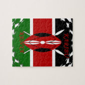 Hakuna matata Karaibu Kenya Legpuzzel (Horizontaal)