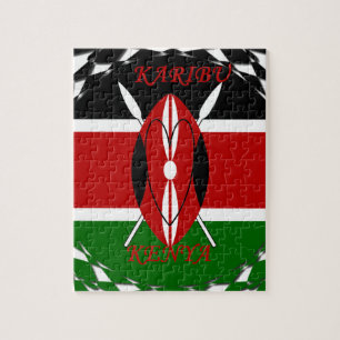 Hakuna matata Karaibu Kenya Legpuzzel