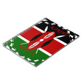 Hakuna matata Karaibu Kenya Notitieboek (Linkerzijde)