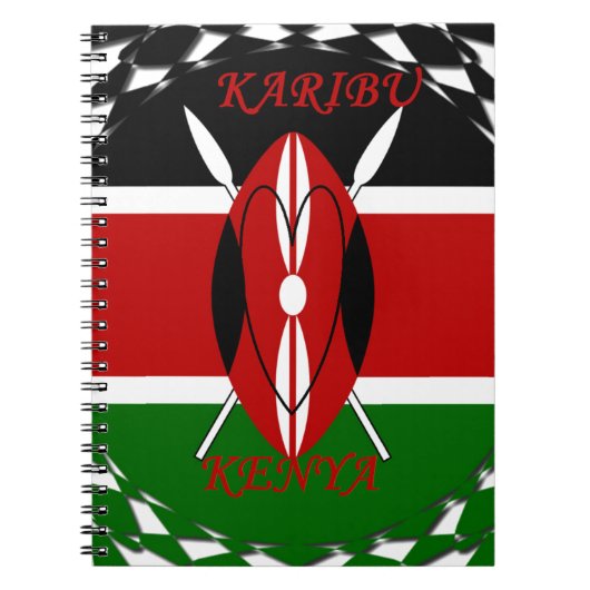 Hakuna matata Karaibu Kenya Notitieboek (Voorkant)