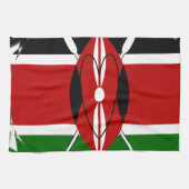 Hakuna matata Karaibu Kenya Theedoek (Horizontaal)