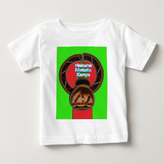 Hakuna Matata Kenia Kunstprint (Voorkant)