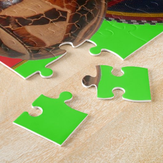 Hakuna Matata Kenia Kunstprint Legpuzzel (Zijkant)