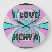 Hakuna Matata Kenya Grote Klok (Voorkant)