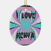 Hakuna Matata Kenya Keramisch Ornament (Rechts)