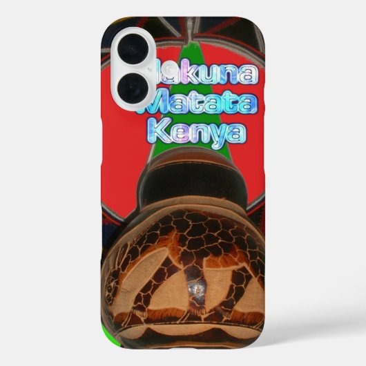 Hakuna Matata Kenya Kunstdruk Case-Mate iPhone Case (Achterkant)