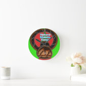 Hakuna Matata Kenya Kunstdruk Ronde Klok (Huis)