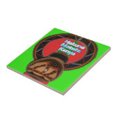 Hakuna Matata Kenya Kunstdruk Tegeltje (Zijkant)