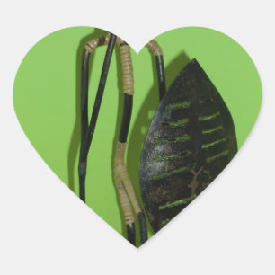 Hakuna Matata Kenya Maasai.JPG Hart Sticker