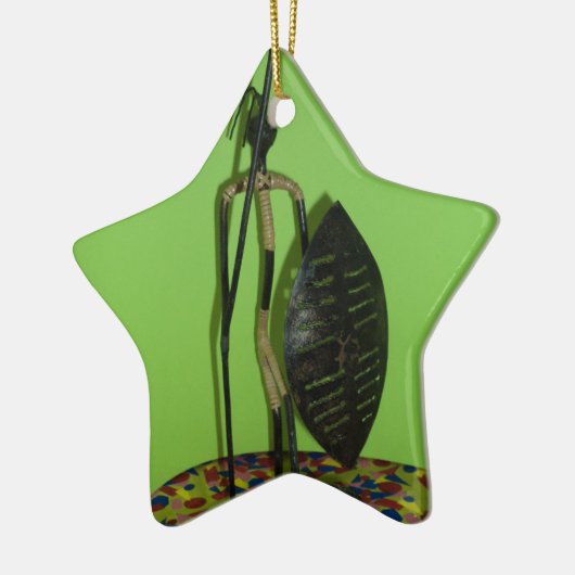 Hakuna Matata Kenya Maasai.JPG Keramisch Ornament (Links)