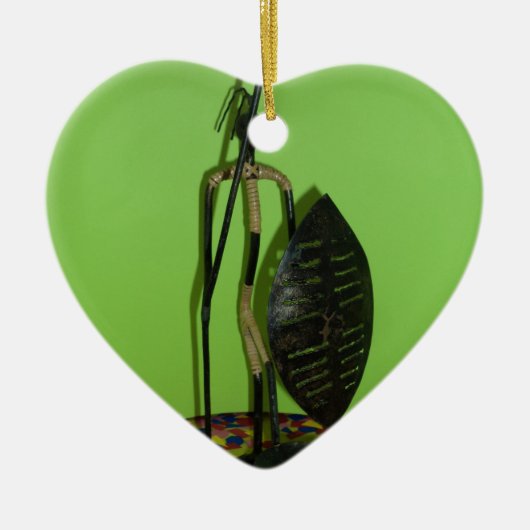 Hakuna Matata Kenya Maasai.JPG Keramisch Ornament (Voorkant)