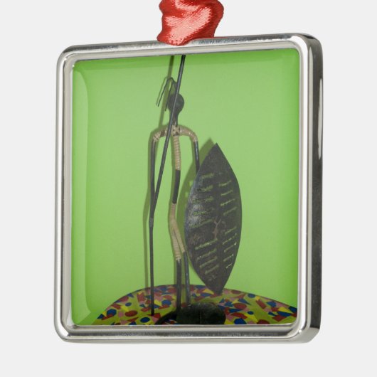 Hakuna Matata Kenya Maasai.JPG Metalen Ornament (Links)