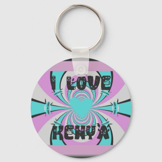 Hakuna Matata Kenya Sleutelhanger (Voorkant)