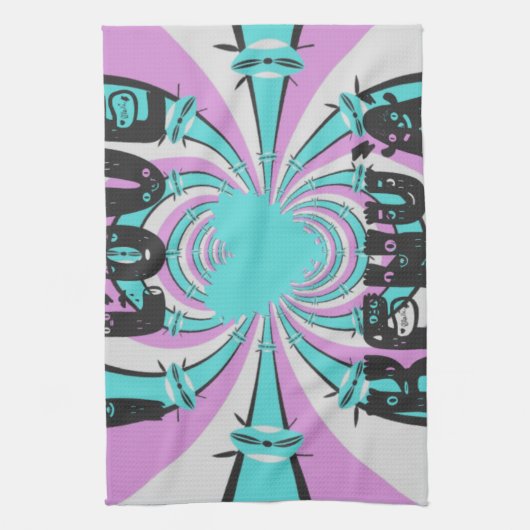 Hakuna Matata Kenya Theedoek (Verticaal)