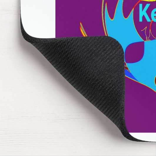 Hakuna Matata Kenya - Vlinderkunst Afdrukken/Grafi Muismat (Hoek)