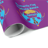 "Hakuna Matata Kenya" Vlinderkunst Print/Grafisch Cadeaupapier (Rol Hoek)