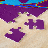 "Hakuna Matata Kenya" Vlinderkunst Print/Grafisch Legpuzzel (Zijkant)