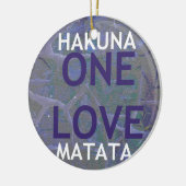 HAKUNA MATATA KERAMISCH ORNAMENT (Links)