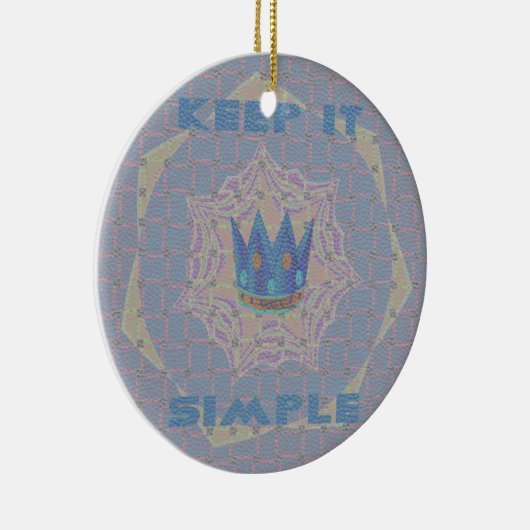 Hakuna matata keramisch ornament (Rechts)