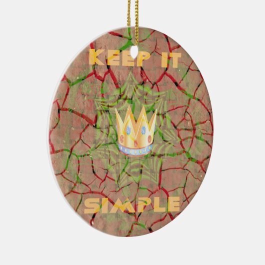 Hakuna matata keramisch ornament (Rechts)