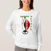 Hakuna Matata Kinderen Augusta Retro Striped T shi T-shirt (Voorkant)