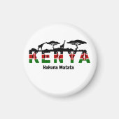 Hakuna Matata koelkastmagneet Magneet (Voorkant)