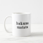 Hakuna Matata Koffiemok (Links)