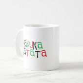 Hakuna matata koffiemok (Voorkant links)