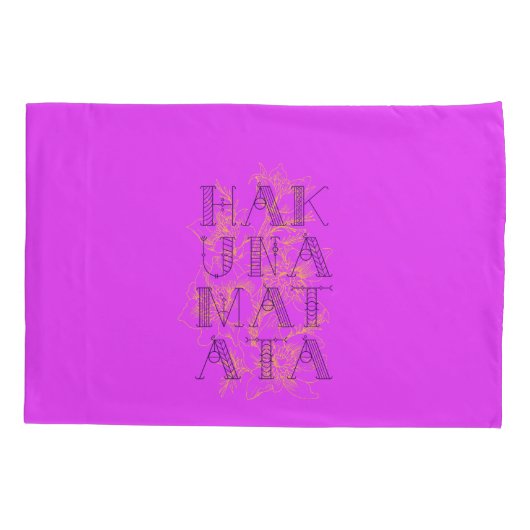 Hakuna Matata Kussensloop (Achterkant)