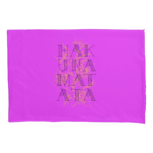 Hakuna Matata Kussensloop (Voorkant)