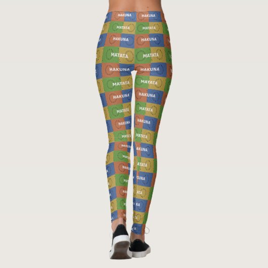 Hakuna Matata Leggings (Achterkant)