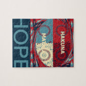 Hakuna matata legpuzzel (Horizontaal)