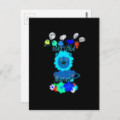 Hakuna Matata Lion Art Print Briefkaart (Voorkant / Achterkant)