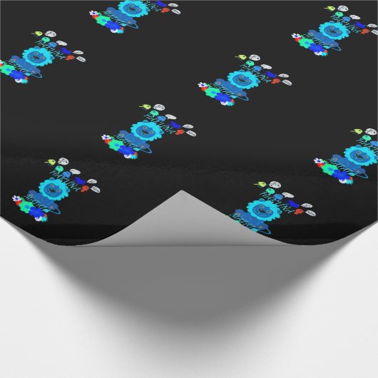 Hakuna Matata Lion Art Print Cadeaupapier (Hoek)