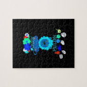 Hakuna Matata Lion Art Print Legpuzzel (Horizontaal)