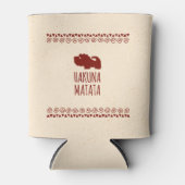 Hakuna Matata Lion Blikjeskoeler (Voorkant)