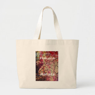 Hakuna Matata Lion Cub Design Grote Tote Bag