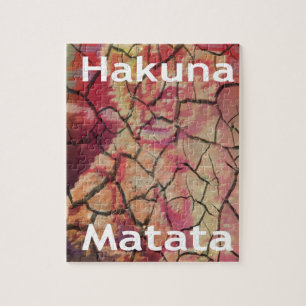 Hakuna Matata Lion Cub Design Legpuzzel