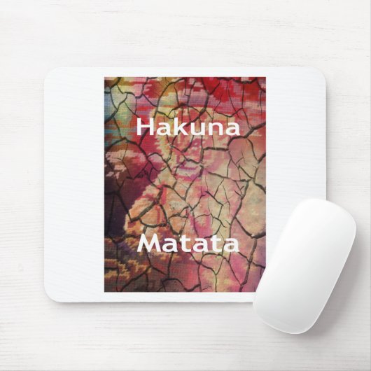 Hakuna Matata Lion Cub Design Muismat (Met muis)