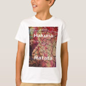 Hakuna Matata Lion Cub Design T-shirt (Voorkant)