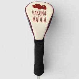 Hakuna Matata Lion Golfheadcover