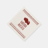 Hakuna Matata Lion Servet (Hoek)