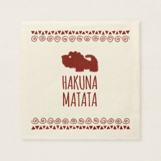 Hakuna Matata Lion Servet