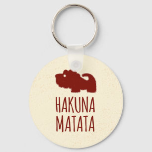 Hakuna Matata Lion Sleutelhanger
