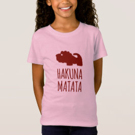 Hakuna Matata Lion T-shirt