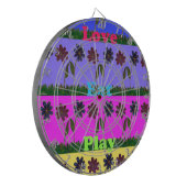 Hakuna Matata Love Eat Play.png Dartbord (Voorkant Links)